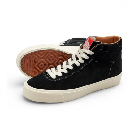 footwear - Last Resort AB VM001 Suede HI (Black/White)