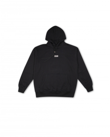 hoodies - Sour Drawn Hood Black