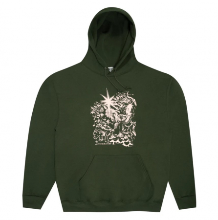 hoodies - LIMOSINE Hail Fail Hood - Army Green