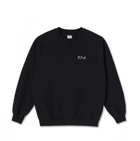 clothing - POLAR Default Crewneck Black
