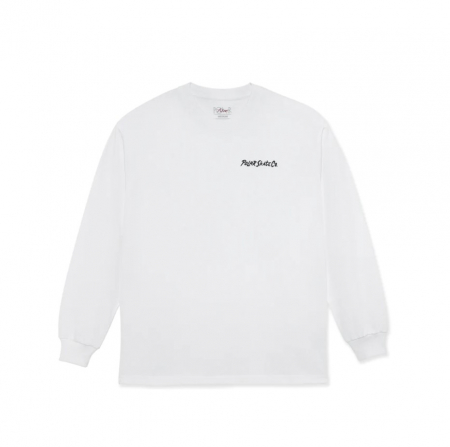 POLAR CAMPFIRE LS TEE WHITE [1]