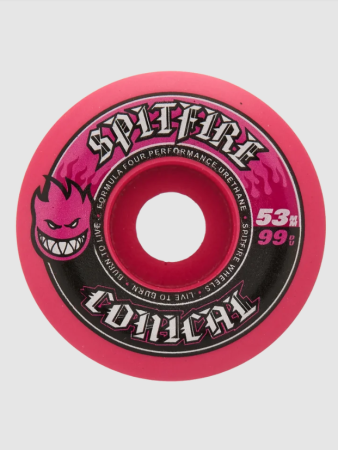 wheels - Spitfire F4 Conical Colored 99a Wheels 53mm