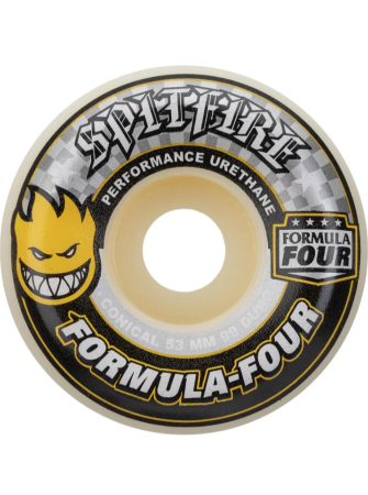 wheels - Spitfire Formula Four Conical 99a Wheels 54mm