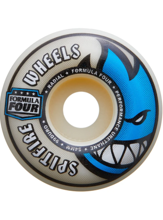 wheels - Spitfire Formula Four Radial 99a Wheels 54mm