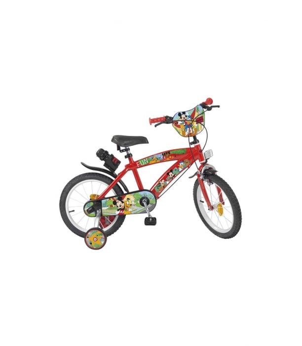 Bicicleta roti ajutatoare copii fete Toimsa Disney Princess 16 inch 5 6 7 ani [1]