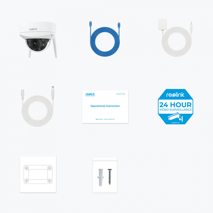 Camera Supraveghere 4K Reolink W437, Wi-Fi 6, Viziune Nocturna Color, Audio Bidirectional, Detectie Persoane/Vehicule/Animale, 8MP, Microfon si Difuzor Incorporat [12]