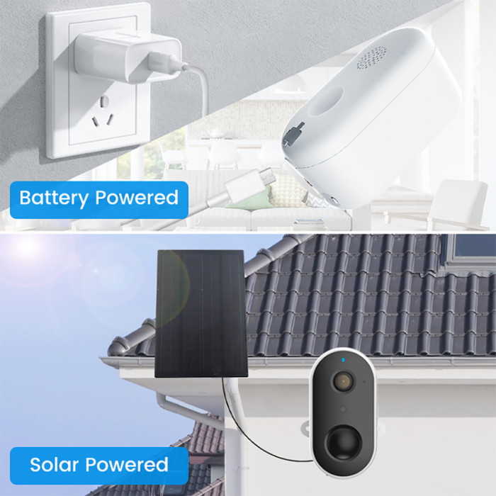 (Produs resigilat) Camera de supraveghere Arenti GO1, WIFI cu panou solar, baterie reincarcabila, detectare persoane, vedere nocturna [4]