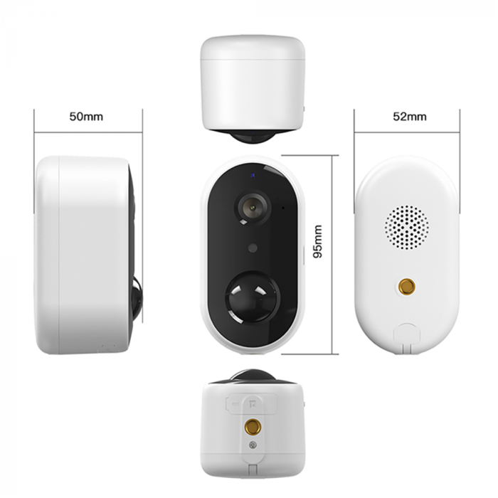 (Produs resigilat) Camera de supraveghere Arenti GO1, WIFI cu panou solar, baterie reincarcabila, detectare persoane, vedere nocturna [2]