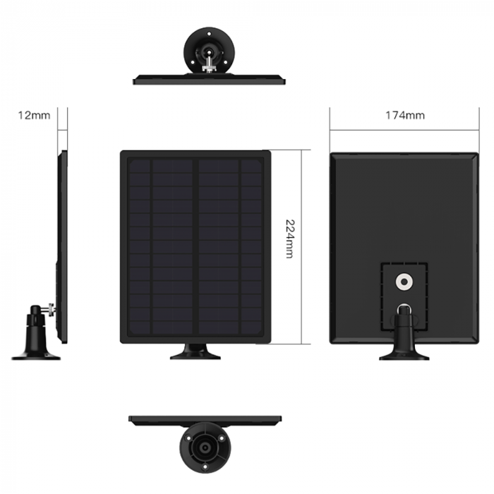 (Produs resigilat) Camera de supraveghere Arenti GO1, WIFI cu panou solar, baterie reincarcabila, detectare persoane, vedere nocturna [3]