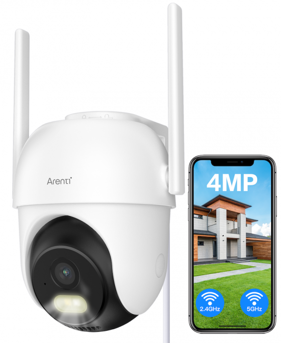 Camera de supraveghere Arenti OP1, WIFI, detectare persoane, vedere nocturna, rezolutie 2.5K 4MP UHD, senzor de miscare, alerte Push [3]