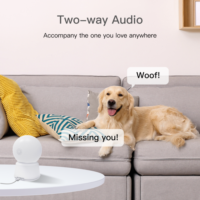 Camera supraveghere Arenti P2Q1, Wi-Fi dual-band, 4MP UHD, AI miscare/sunet, urmarire automata, vedere nocturna 360° [8]