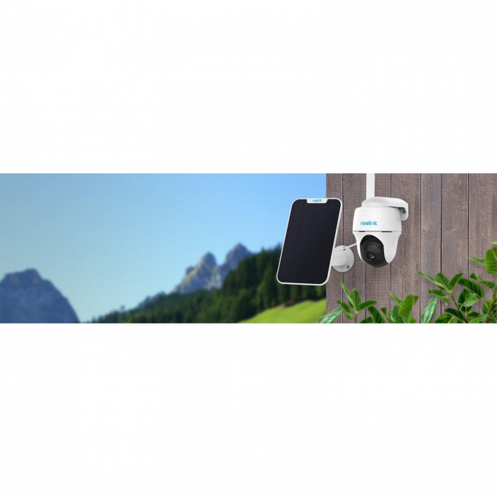 Reolink Go PT Plus surveillance camera with solar panel, 4G - LTE, rechargeable battery, 4 MP resolution, person/vehicle detection [10]