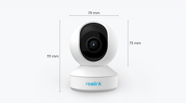 Reolink E340 WIFI surveillance camera, 3x optical zoom, 5MP resolution, motion detection alert via email and phone notification [3]