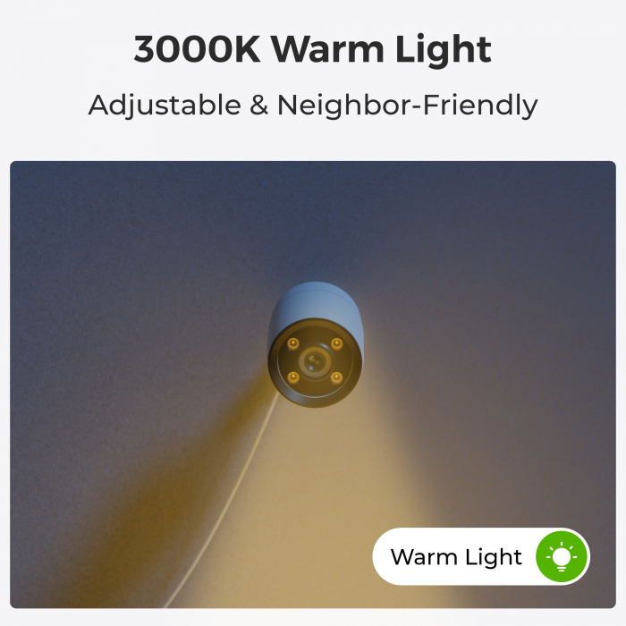 POE Surveillance Camera, Reolink ColorX P320X, True Color Night Vision, Super F1.0 Aperture, Adjustable 3000K Warm Light, Person/Vehicle/Pet Detection, 4MP Resolution [5]