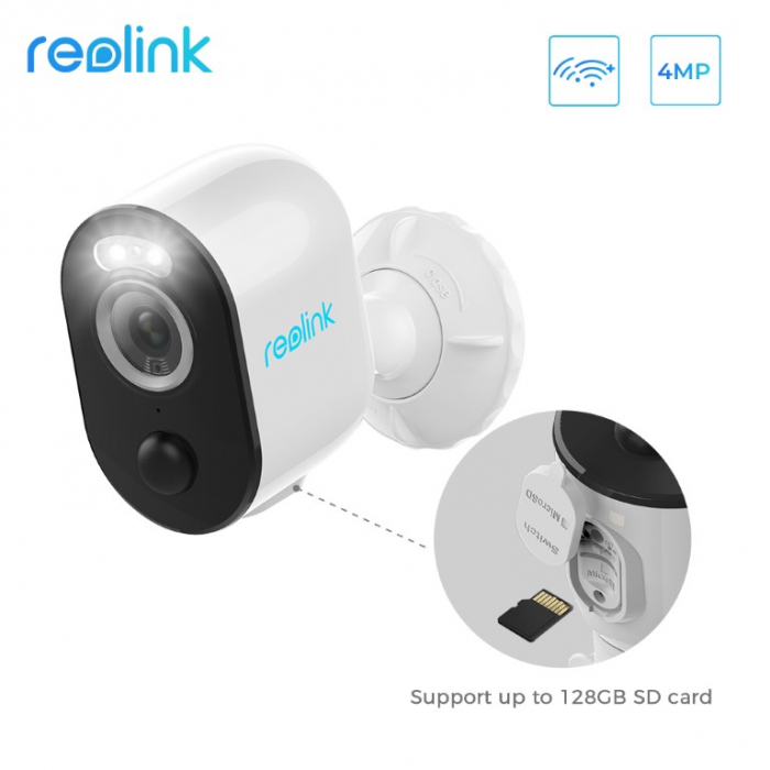 Camera de supraveghere Reolink Argus 3 PRO cu inteligenta artificiala, detectare Persoana/Vehicul baterie reincarcabila, rezolutie 4 MP [17]
