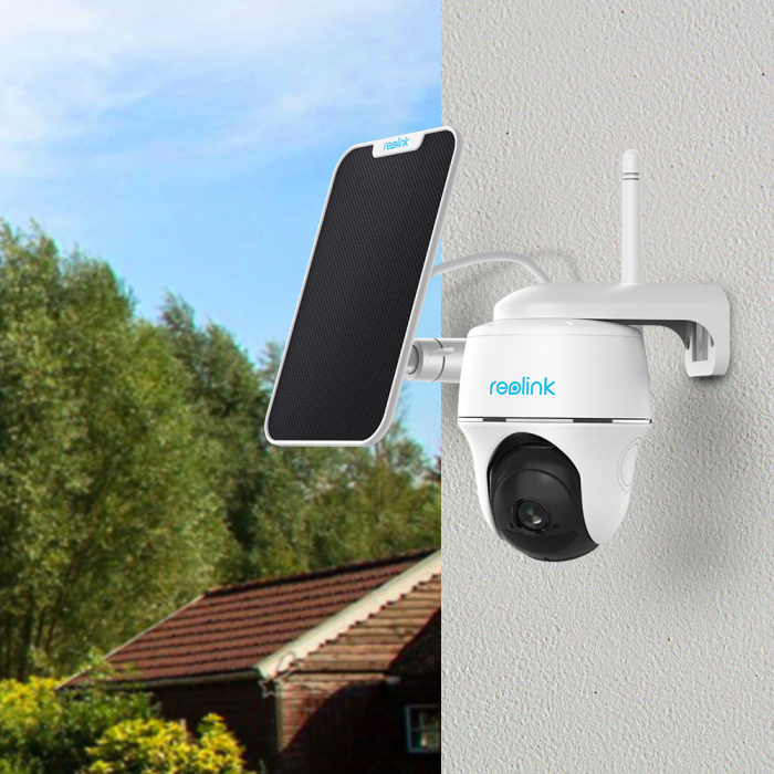 Camera de supraveghere Reolink Argus PT cu panou solar, WIFI, baterie, rezolutie Full HD, senzor de miscare, avertizare miscare pe email [4]
