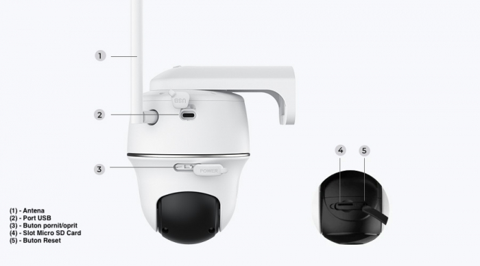 Surveillance Camera Package with Solar Panel and 64GB MicroSD Card Reolink Argus PT Ultra, 4K / 8MP Resolution [4]