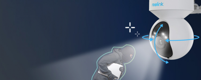 Reolink E1 Outdoor Surveillance Camera with PTZ, WIFI, Auto Tracking, Person/Vehicle Detection, Color Night Vision, 5MP Super HD Resolution [8]