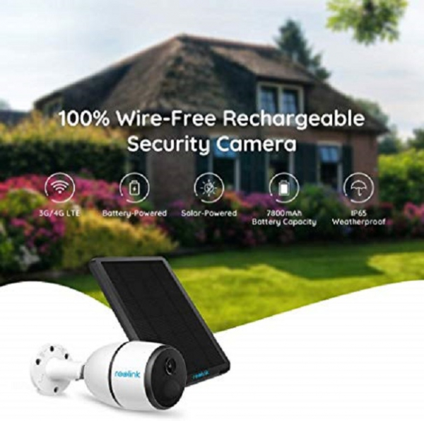 Camera de supraveghere Reolink Go cu panou solar, baterie reincarcabila, 4G - LTE, rezolutie Full HD, senzor de miscare [9]