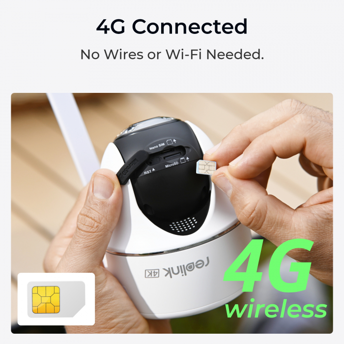 Camera de supraveghere Reolink Go PT Ultra G440, 4G - LTE si baterie reincarcabila, vizibilitate  360°, detectare Persoana/Vehicul, rezolutie 4K [5]