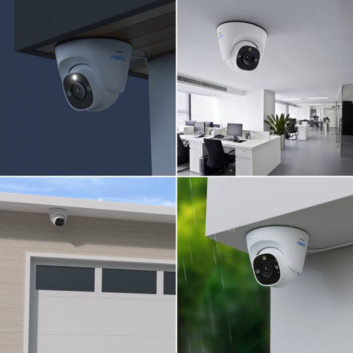 Reolink P344 PoE surveillance camera, 12MP resolution, Person/Vehicle detection, color night vision, motion alert on phone - Copie [2]