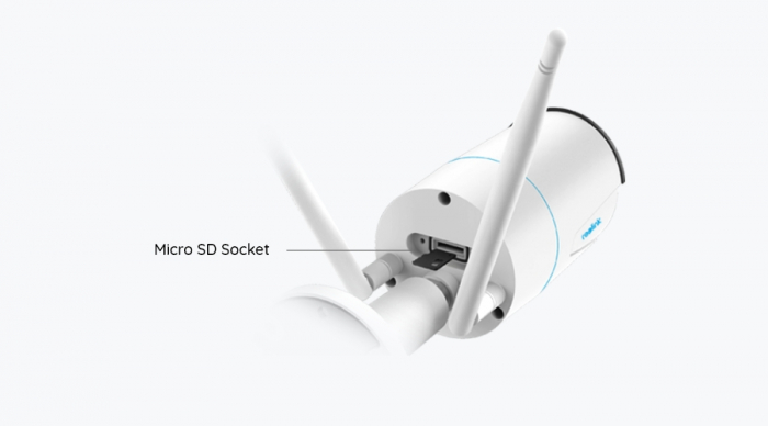 Pachet camera de supraveghere cu Card MicroSD 64 GB, Reolink RLC 510WA WIFI, rezolutie de 5MP Super HD [4]