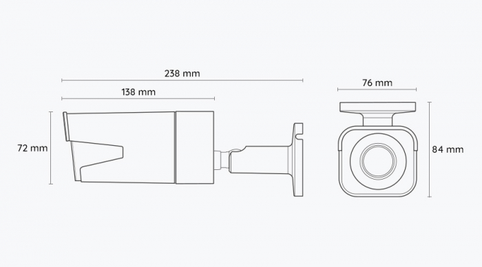 Camera de supraveghere Reolink P430 cu inteligenta artificiala, detectare Persoana/Vehicul, zoom optic 5x, rezolutie de 8MP (4K) [2]