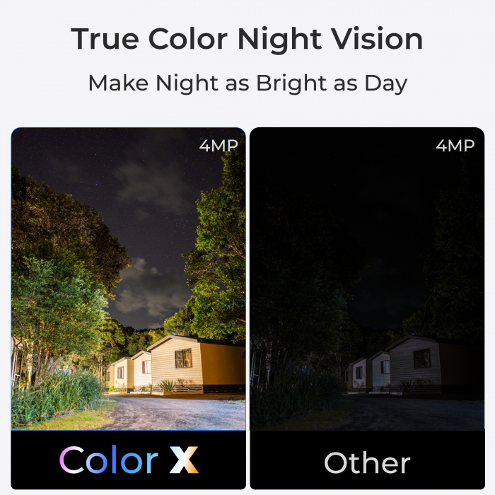 2K Surveillance Camera Reolink W320X, 4MP, Dual-Band Wi-Fi, Color Night Vision, Two-Way Audio, Person/Vehicle/Animal Detection, Phone Notification, microSD Slot [4]