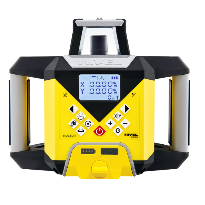 Laser rotativ Nivel System NL320R Digital cu fascicul roșu [12]