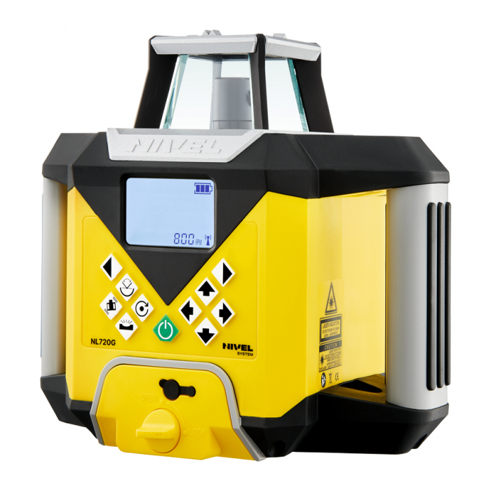Nivel System NL720G DIGITAL rotating laser, green beam, vertical and horizontal planes a with slopes, at wide range of 700 m, autoalignment [4]