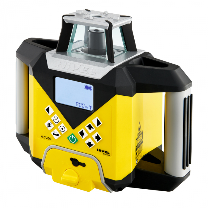 Nivel System NL720G DIGITAL rotating laser, green beam, vertical and horizontal planes a with slopes, at wide range of 700 m, autoalignment [6]