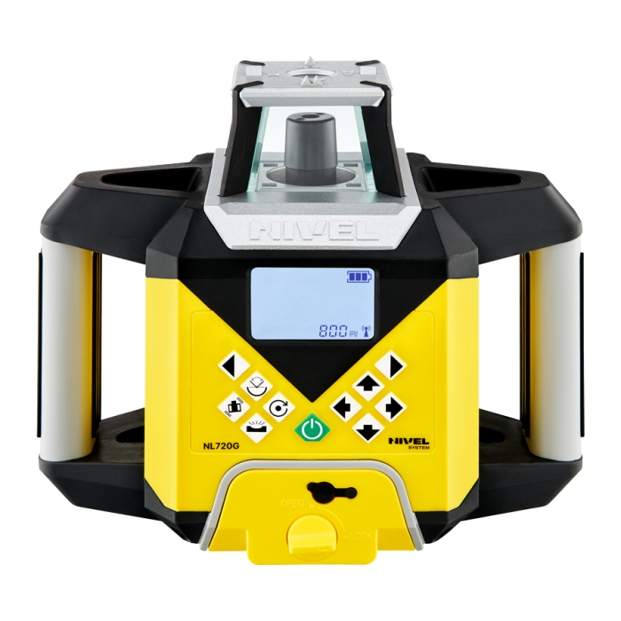 Nivel System NL720G DIGITAL rotating laser, green beam, vertical and horizontal planes a with slopes, at wide range of 700 m, autoalignment [2]