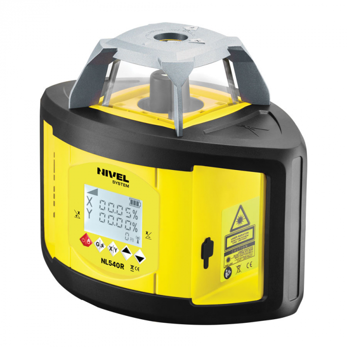 Nivel System NL540R DIGITAL rotating laser, green beam, horizontal and vertical tasks, digital slope, range 500m [2]