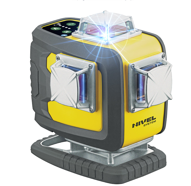 Nivel System CL4D-B, 4D, Multifunctional, red laser, 4 laser planes (360 degrees) [4]