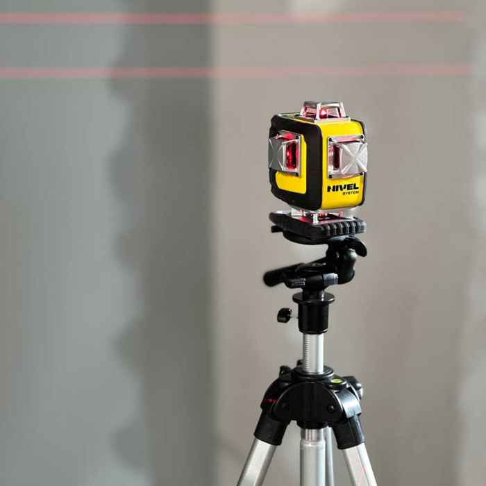 Nivela laser in cruce Nivel System CL4D-R, 4D, Multifuncționala, laser rosu, 4 planuri laser (360 grade) [8]