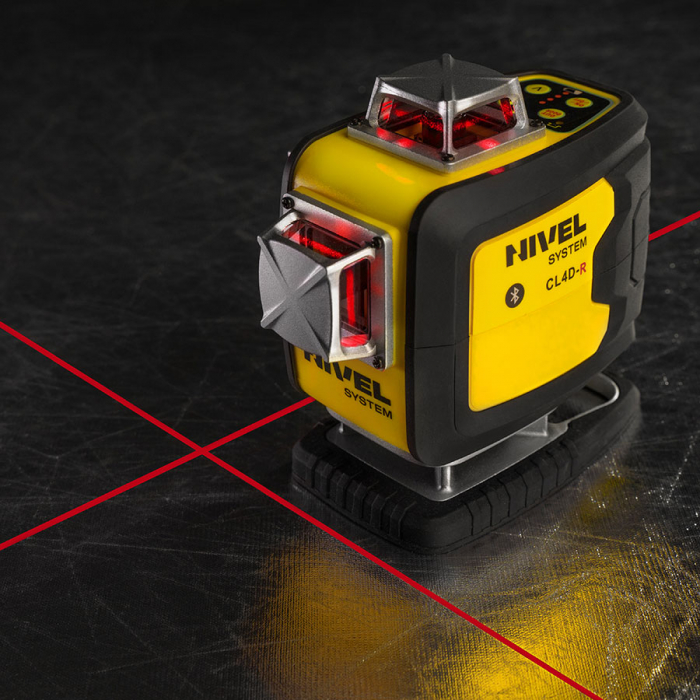 Nivela laser in cruce Nivel System CL4D-R, 4D, Multifuncționala, laser rosu, 4 planuri laser (360 grade) [6]