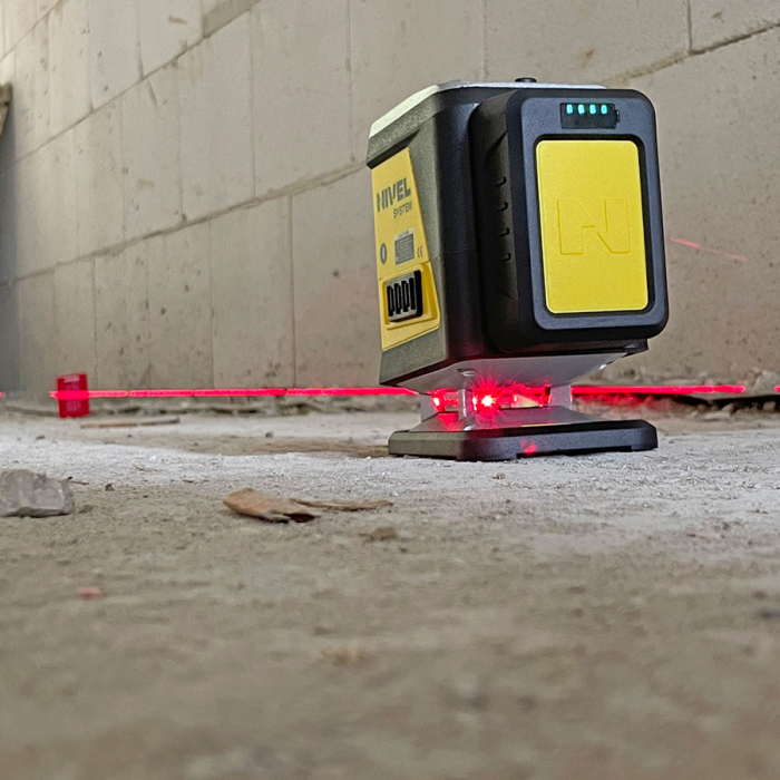 Nivel System CL4R, 4D, Multifunctional, red laser, 4 laser planes (360 degrees) [6]