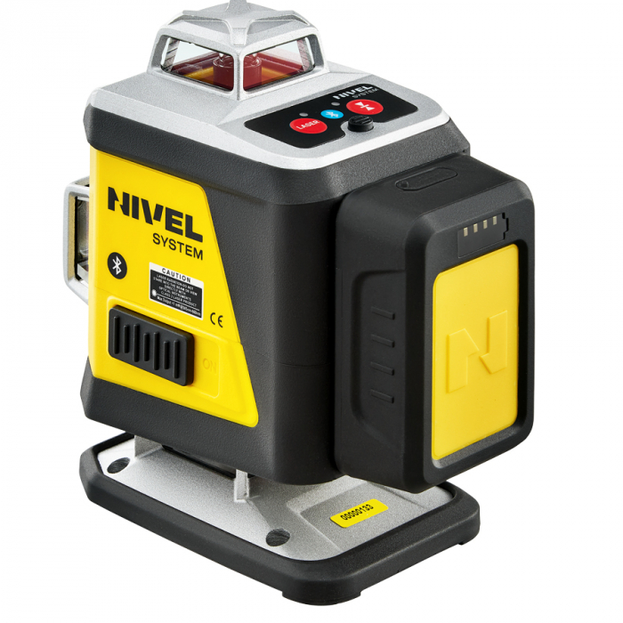 Nivel System CL4R, 4D, Multifunctional, red laser, 4 laser planes (360 degrees) [4]
