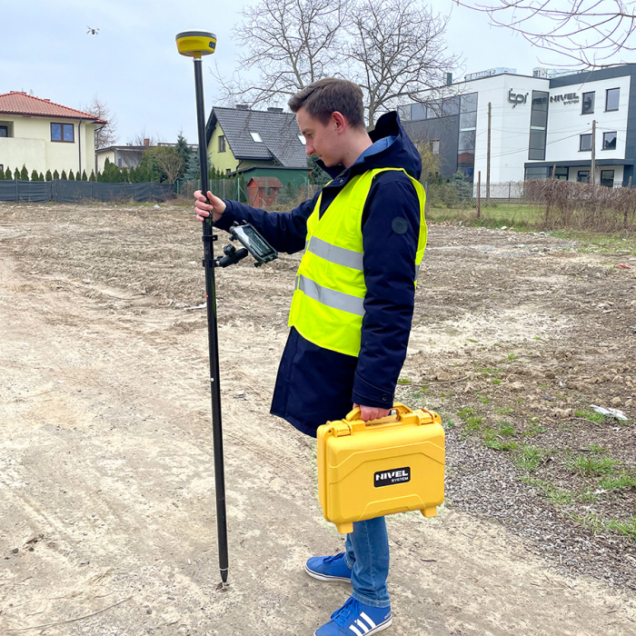 GNSS Receiver, Nivel System Point 3 with latest generation IMU, 1408 GNSS channels, over 10 hours field operation, IP67 protection [8]