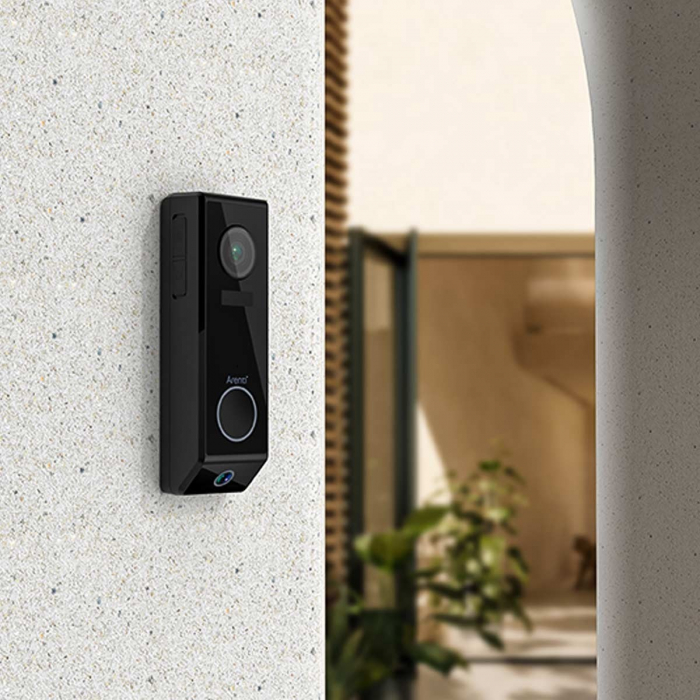 Sonerie Video Arenti P10, WiFi, baterie reincarcabila, vedere nocturna, camera 3+2MP, lentile duale, senzor miscare, alerte Push pe telefon [12]