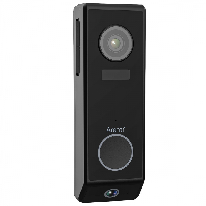 Sonerie Video Arenti P10, WiFi, baterie reincarcabila, vedere nocturna, camera 3+2MP, lentile duale, senzor miscare, alerte Push pe telefon [6]