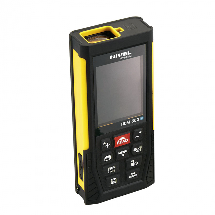 Telemetru laser Nivel System HDM-50G cu masurare pe distanta variabila, cu fascicul laser verde foarte vizibil [3]
