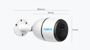 Surveillance camera with 4G, battery and solar panel, Reolink Go Plus, 4 MP, person/vehicle detection, phone notification [3]