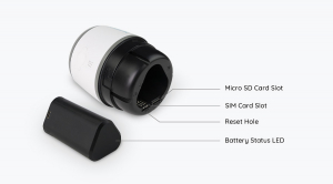 Surveillance camera with 4G, battery and solar panel, Reolink Go Plus, 4 MP, person/vehicle detection, phone notification [2]