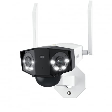 Conexiune 4G - Camera de supraveghere 4G - LTE, Reolink DUO 2 G750, baterie reincarcabila, detectare Persoana/Vehicul, rezolutie 6MP, unghi vizualizare diagonal 180°