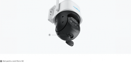 Camera de supraveghere 4G, Reolink G770, baterie reincarcabila, 4MP, auto zoom tracking, detectare persoana/vehicul, vedere nocturna color si reflector LED, doua obiective [2]