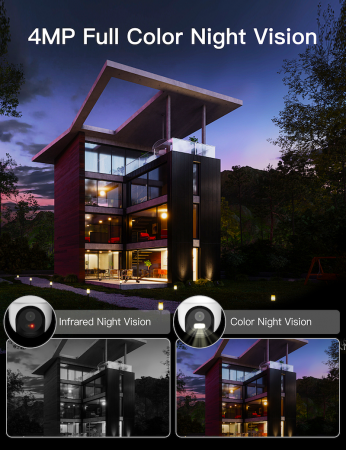 Arenti OP1 surveillance camera, WIFI, person detection, night vision, 2.5K 4MP UHD resolution, motion sensor, push alerts [6]