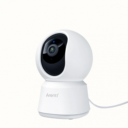 Conexiune Wi-Fi - Arenti P2Q1 surveillance camera, WIFI, 4MP resolution, AI detection of human movement/sound and automatic tracking
