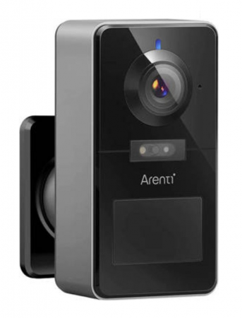 Conexiune Wi-Fi - Arenti POWER1 surveillance camera, WIFI, with rechargeable battery, person detection, 2K resolution, motion sensor, Push alerts on phone