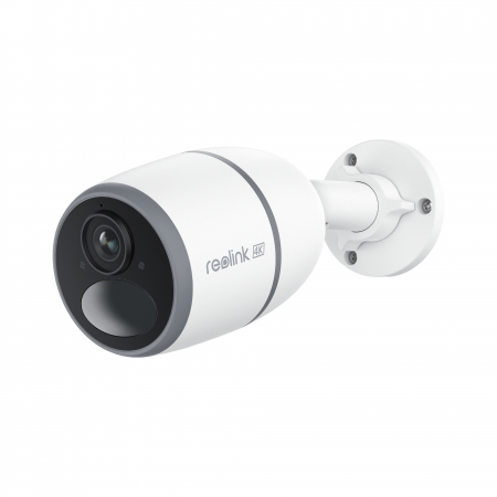 Conexiune 4G - Camera de supraveghere cu 4G, baterie reincarcabila, Reolink G340, 8 MP, detectare persoana/vehicul, notificari pe telefon